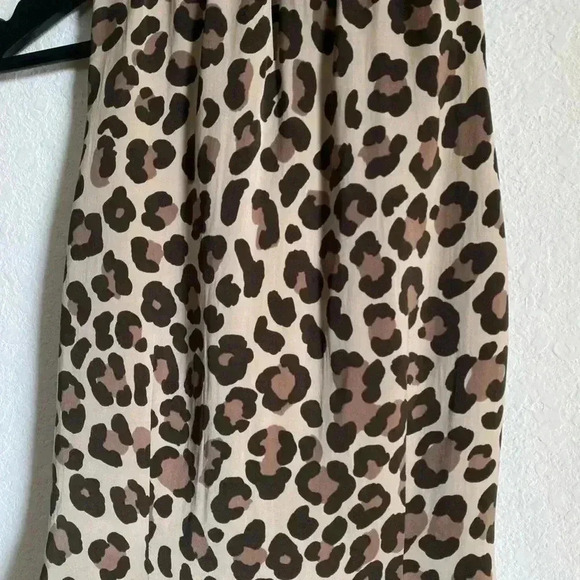Moschino Cheap and Chic Designer Leopard Print Old Money Sleeveless Dress Size 6 - Picture 10 of 11